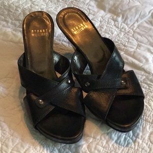 Stuart Weizmann strappy mule size 6 1/2